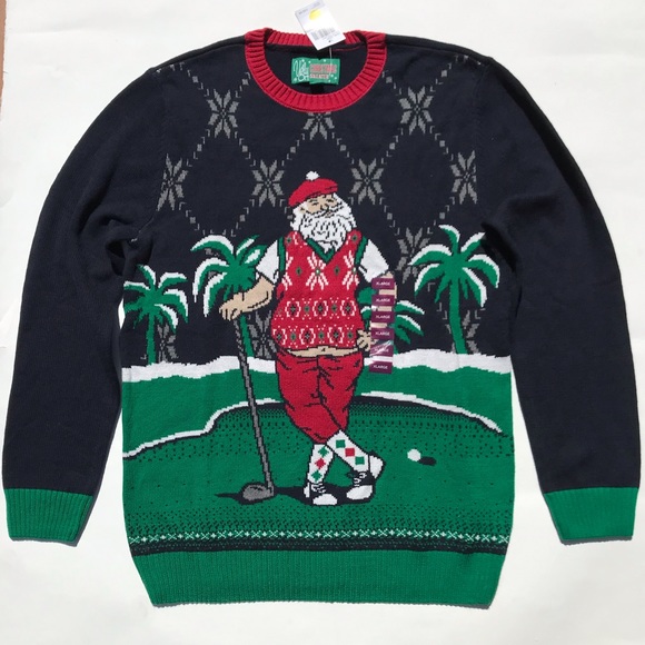 ugly sweater golf
